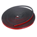 5M/8M Universal Car B-shape Window Door Rubber Seal Strip Hollow Weatherstrip Sealing Strip