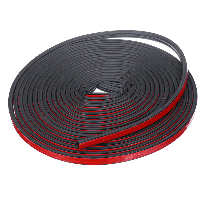 5M/8M Universal Car B-shape Window Door Rubber Seal Strip Hollow Weatherstrip Sealing Strip