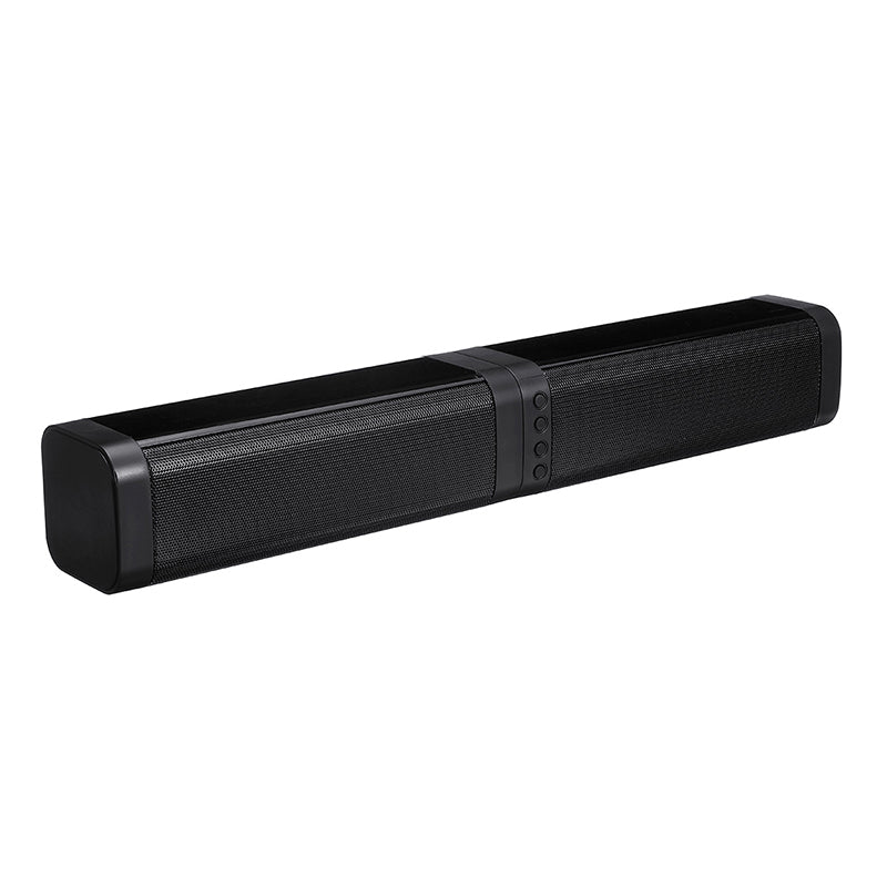 US Plug 2 in 1 Detachable bluetooth 5.0 Speaker Bass HiFi Wireless 20W Soundbar With Mic