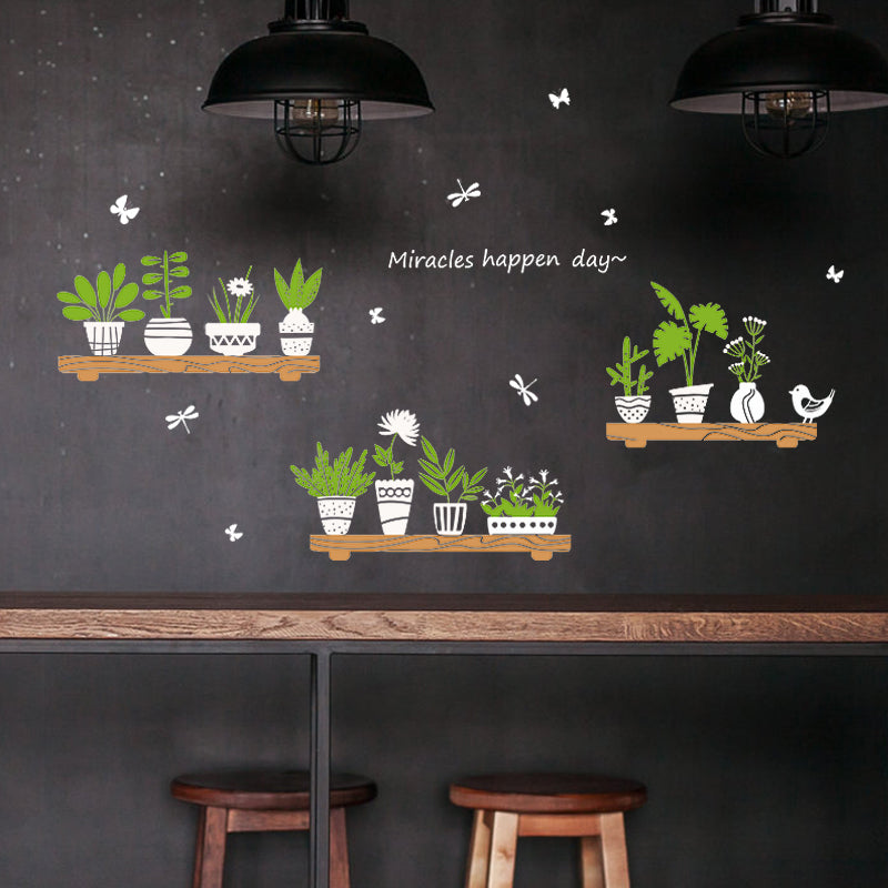 Miico SK6093 Home Glass Door And Window Stickers Creative Decorative Wall Sticker DIY Stickers