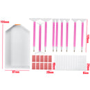 72Pcs Diamond Painting Tools Kit Hand Embroider Cross Stitch Accessory