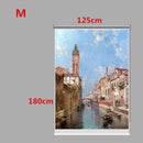 PAG Watertown Wall Decor Window Curtain Roller Shutters Print Painting Roller Blind Background