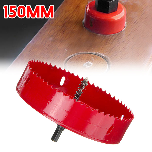 6 Inch 150mm Hole Saw Cutter For Cornhole Boards Corn Hole Drilling Woodworking Tool