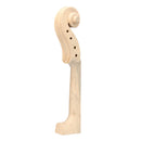 Hand Carved Maple Wood Violin Neck for 4/4 Full Size Violin Parts