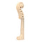 Hand Carved Maple Wood Violin Neck for 4/4 Full Size Violin Parts