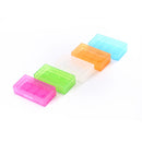 10pcs 18650 x 2 Sot Plastic Battery Case Batteries Cover Spare Carrier Holder Storage Box CR123A 16340 R123A 17670 4x Cell 18350 Container