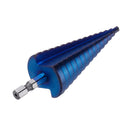Drillpro Upgrade 3Pcs 1/4 Inch Hex Shank Blue Nano Coated Step Drill Bit Set 4-12/4-12/4-32mm