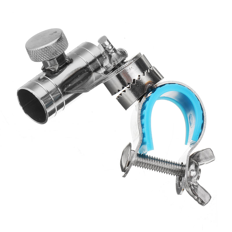 Stainless Steel Fishing Chair Accessories Pole Stand Fish Cage Pull Bait Tray Fish Guard Tool