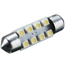 36mm 8 SMD White DC12V LED Festoon Dome Light Door Interior Lamp Bulbs C5W