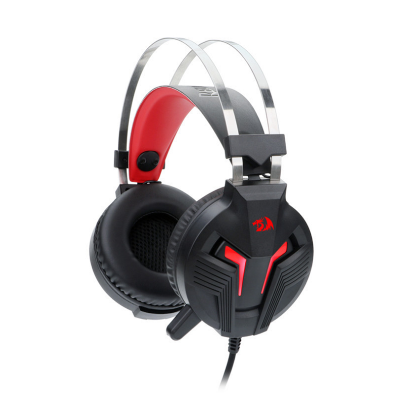 Redragon H112 Gaming 3.5mm + USB Wired Headphone 3D Stereo Surround Sound Headset for PS4 XBOX with Microphone