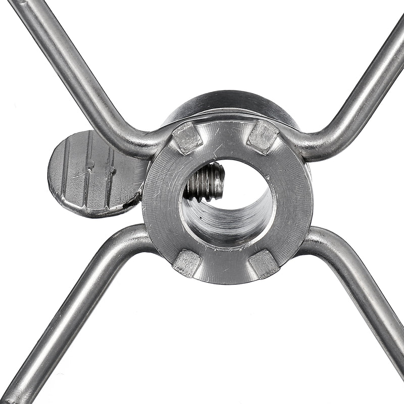 2Pcs BBQ Stainless Steel Spit Fork Chicken Grill BBQ Stick Fork Rotisserie Barbecue Accessories