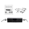 Waterproof Motorcycle MP3 USB FM Audio Radio Stereo LED Speaker with bluetooth Function Electric Scooter Bike Universal Silver