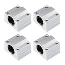 Anet 4Pcs 34*30*20mm SCS8UU Linear Ball Bearing Slide Block for 3D Printer
