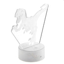 3D Dinosaur Night Light Touch Remote Control Gift Home Decor Sleeping Table Lamp