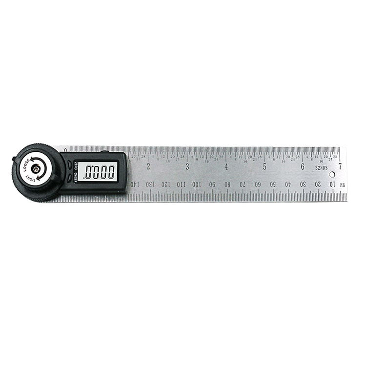 200mm 360 Digital Display Protractor angle finder ruler Inclinometer Goniometer Level Measuring Tool Electronic Angle Gauge