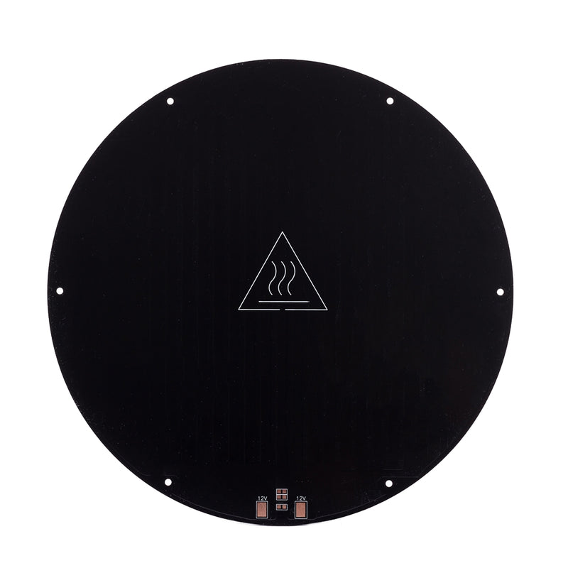 FLSUN 12V 180W 270*3mm Aluminum Plate Round Hot Bed Delta Rostock Heated Bed For 3D Printer