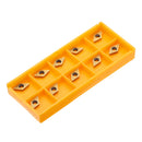 MACHIFIT 10pcs DCMT070204 VP15TF Internal Turning Tools Carbide Insert Cutting Tool  CNC Lathe Tools For Steel