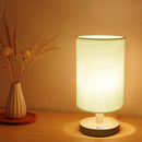 Bedroom LED Bedside Lamp LED Night Light Solid Wood Decoration Lamp Gift Table Warm Light