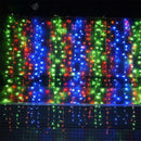 6M*3M EU Plug Icicle Window 600 LED Curtain Starry Fairy String Light for Holiday Wedding Chrismas Decor AC220V