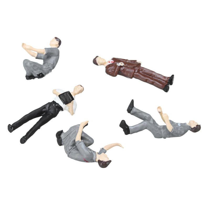 1 x 5Pcs/Set 1: 64 Figure Technician Group Repairing People Model Men Scenario Model Building