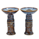 1Pc Ceramic Shisha Bowl Special Use For Pipe Smoking Bar KTV Bath Gifts Tobacco Pipe Bowl