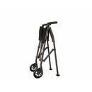 Wheelchair Replacement Black Wheel 6 Inch Urethane Mobility Replacement Accessories