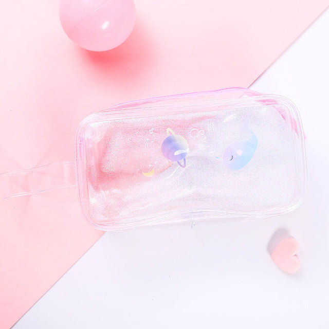 Cute Cartoon Makeup Bag Creative Girl Large Capacity Storage Cosmetic Bag