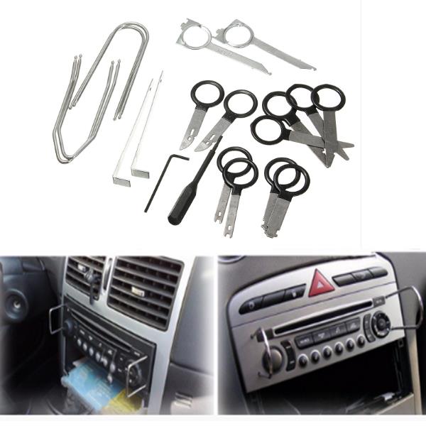 20pcs Car Stereo Radio Removal Tool Kit For Ford VW Audi Mercedes Benz BMW