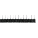 5pcs 40Pin Single Row 2.54mm Round Female Header Pin