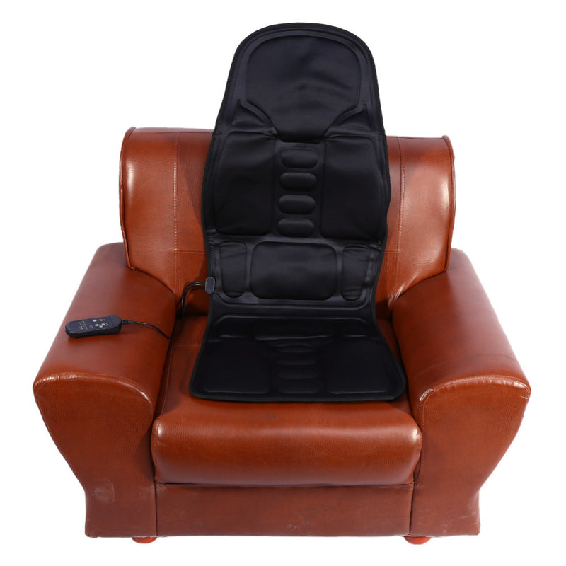 Electric Back Neck Massage Chair Seat Auto Car Home Office Full-Body Lumbar Chair Massage