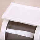 Toilet Paper Roll Shelf Holder Bathroom Tissue Box Dispenser Waterproof Easy Install