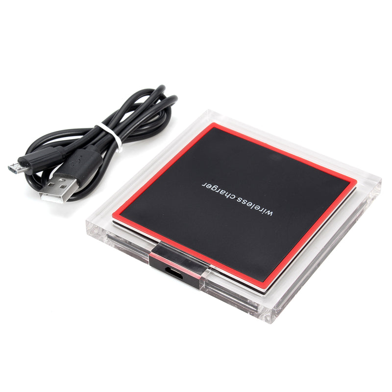 Qi Standard Wireless Charger Charging Mat For iPhone8/8Plus iPhone X Samsung S8/S8 Plus S7 S6