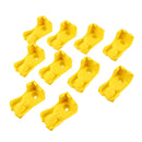 10Pcs Yellow Silicone Case for Hotend Heating Block Protective Cover 280 for 3D Printer