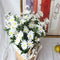 10PCS/ Artificial 9 Heads Korean Small Daisy Flowers Home Furnishing Garden Style Decorations