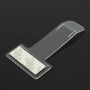 2Pcs Vehicle Parking Ticket Permit Holder Clip Sticker Windscreen Window Binder Clips