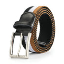 KALOAD P7B Nylon Waist Belt Leisure Belts Alloy Elastic Weave Stretch Thick Waist-belt