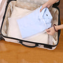 IPRee 10Pcs/Set Transparent Storage Bag Travel Waterproof Dustproof Sealed Clothing Organizer