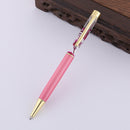 1 Piece Creative Flower Ballpoint Pen 1.0mm Ball Pen Crystal Smooth Writing Pens for Office School Supplies Stationery