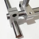 Machifit Cross Connector Fixing Block Vertical Retaining Clip Optical Axis Holder for Linear Rail CNC Parts