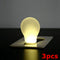 3pcs Portable LED Card Light Pocket Lamp Purse Wallet Emergency Light