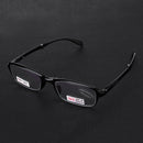 KCASA Portable TR90 HD Anti-fatigue Resin Reading Glasses Folding Presbyopic Glasses With Case
