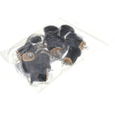 50pcs DC-022 5.5-2.1mm Round Hole Screw Nut DC Power Socket ROHS Internal Diameter 5.5mm