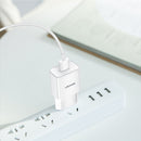 USAMS 3A Fast Charging EU USB Charger For iPhone X XS Oneplus Pocophone HUAWEI P20 Mate20 XIAOMI MI9 S10 S10+