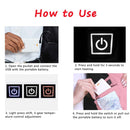 Electric USB Three-speed Thermostat Vest Warm Fleece Fabric + Polyester Camouflage Outdoor Sports