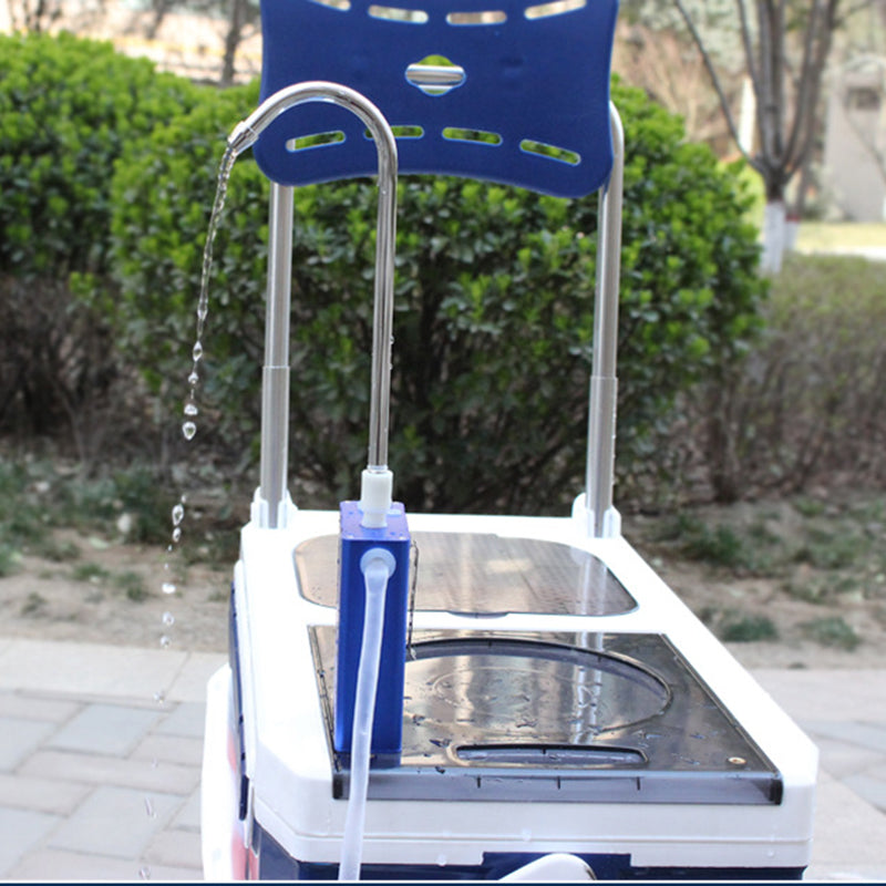 ZANLURE 12V Automatic Pump Rechargeable Water Absorber Fishing Hand Washer Water Intake Device