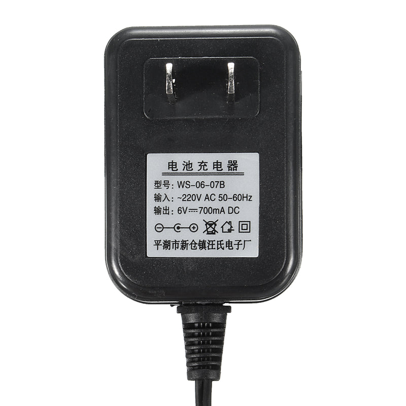 6V 700mA Adapter Charger For Kids Toy Ride on Car Motorcycle