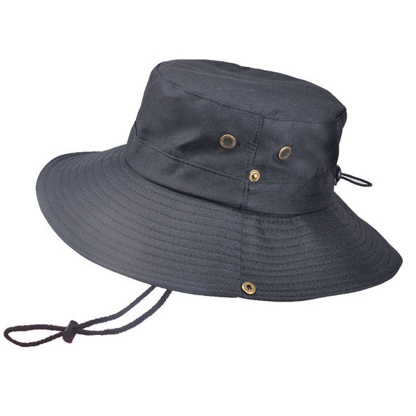 Tactical Cap Outdoor Fisherman Hat Folding Portable Bucket Hat Hiking Climbing Sun Protection Floppy Hat