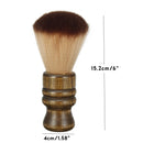 Hot Shaving Barber Salon Men Facial Beard Comb Cleaning Device Shave Tool Soft Shaving Brush With Wooden Handle For Men