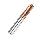 Drillpro 3 Flutes 120 Degree Carbide Chamfer Mill 2-8mm HRC55 Tungsten Steel AlTiN Coating Milling Cutter