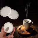 2pcs Coffee Filter Reusable Stainless Steel 250 Mesh For Aeropress Coffee Maker
